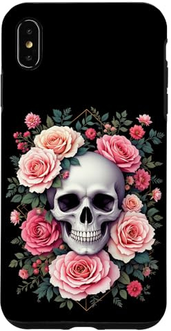 Floral Skull Case for iPhone XS Max
