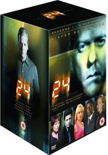 24 Heures chrono : L'intégrale Saisons 1 à 4 - Coffret 27 DVD [FR Import]