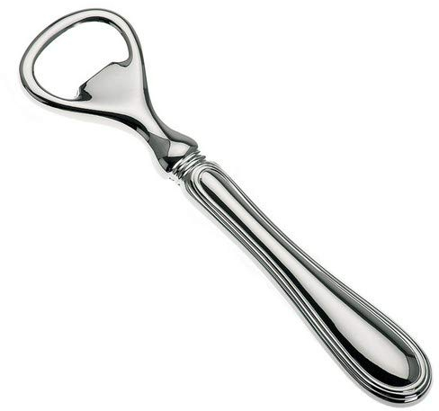 SILBERKANNE Flaschenöffner Kapselheber L 14,5 cm Premium Silber Plated edel versilbert in Top Verarbeitung. Fertig zum verschenken mit schicker Geschenkverpackung