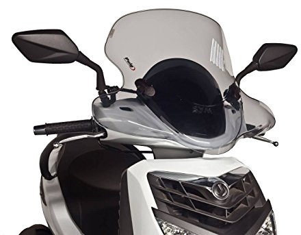 Puig 6370H City Touring improved wind protection, Smoke