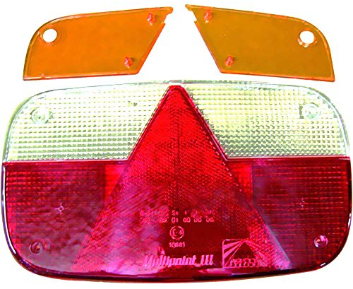 Aspöck Lichtscheibe Leuchtenkombination Multipoint III Heck Anhänger Gl 18 8480