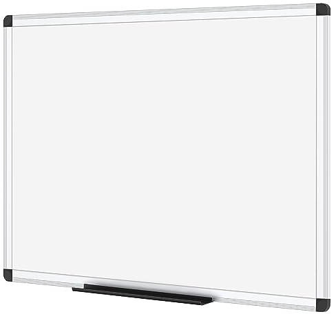 VIZ-PRO Whiteboard - mit Alurahmen, magnetisch - 100 x 80 cm