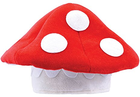 Bristol Novelty BH611 Fliegenpilz-Hut, Unisex, für Erwachsene, Mehrfarbig, Einheitsgröße Halloween