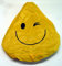 CBK-MS Regenüberzug Smiley gelb Regenchutz Sattelcover Sattelbezug Fahrrad Sattel Bezug