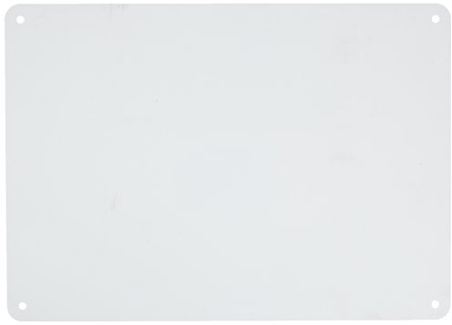 Letrero personalizado, 10 x 14 pulgadas, WHT, económico PLSTC
