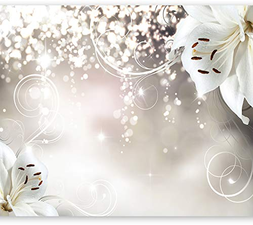 Fotomurales B&D XXL - Flores 350x256 cm XXL Papel pintado tejido no tejido Decoración de Pared decorativos Murales moderna de Diseno Fotográfico b-a-0012-a-b
