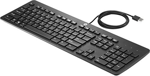 HP N3R87AT#ABZ – Slim USB Business Keyboard with Italian QWERTY Layout, Black