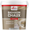 Badigeon à la chaux, décoration, intérieure et extérieur, maison : Badiplus - 5 kg (jusqu'à 25 m²) Pise Gris Clair - ARCANE INDUSTRIES