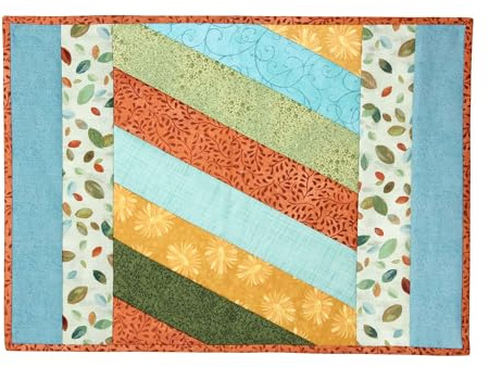 June Tailor JT-1413 Quilt as You Go Tischset, Mehrfarbig, 26.16 x 29.46 x 7.36 cm