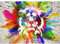 Runa Art Fototapete Löwe Graffiti 352 x 250 cm Vlies Tapeten XXL Moderne Wandtapete Wohnzimmer Schlafzimmer Bunt 9164011b