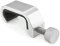HEINMO Moto Borsa Regolabile Telaio Gancio Borsa Portaoggetti Gancio Uncinetto Carry Hanger Portapacchi Blocco Staffa Per Sprint Primavera GTS LX LXV 50 125 250 300 300ie (A Silver)