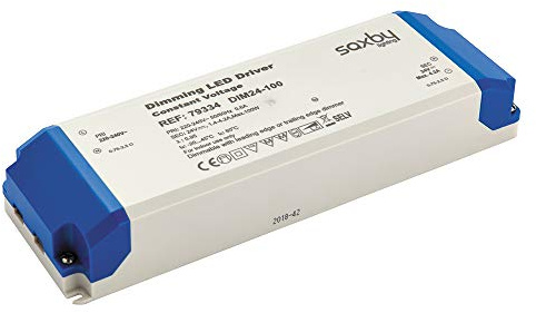 Saxby 79334 Constant Voltage IP20 Indoor Dimmable LED Driver 100W 24V