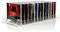 Record-Happy CD Storage Holder Rack Display – Clear Acrylic Compact Disc Organizer Stand Holds 25 Standard CD Jewel Cases
