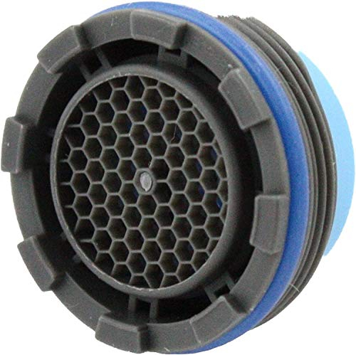 Neoperl Belüfter 5 Stück Cachè Honeycomb 01510190 Größe M21,5 x 1 mit Schlüssel - Messing oder Edelstahl, Poliert - Wasserhahnzubehör