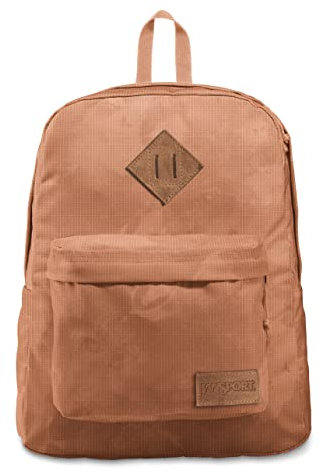JanSport SuperBreak Plus FX Backpack - School, Work, Travel, or Laptop Bookbag with Water Bottle Pocket, Sego Canyon Eroded Ripstop