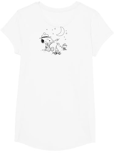 Peanuts - Snoopy Camping T-Shirt