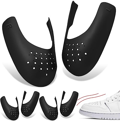 3 paires Chaussures anti-plis – Protection anti-torsion pour Air Force 1 | Crease Protector & Anti-rides Protection des chaussures, Protection anti-torsion & technologie anti-crease (EU35-39) noir