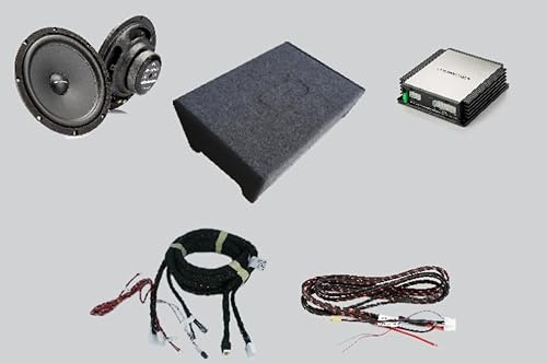 Gladen GA-SU-TE-3SR-BASIC-SUB | SoundUp Tesla Model 3 | Lautsprecher DSP-Endstufe und Subwoofer