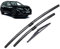 Scheibenwischer vorne und hinten, kompatibel mit Nissan X-Trail T32 Rogue 2 2013–2020, Windschutzscheibe, Windschutzscheibe, Fenster, 26 Zoll, 17 Zoll, 12 Zoll