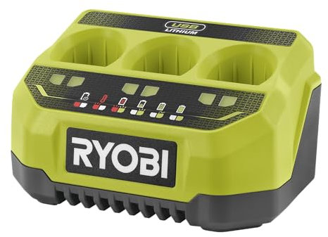 RYOBI RC43P 4V 2.0A 3 Port Battery Charger