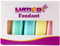 Dekozauber24 Fondant Multipack Pastell, 5 Farben, 100g Rollfondant pro Farbe, zum Dekorieren von Kuchen und Torten in pastellfarbigem grün, blau, pfirsich, gelb und pink