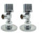 Hidrosuite - Llave Escuadra 1/2-3/8 - Regulación - Lavabo, Inodoro, Baño | 2 Unidades