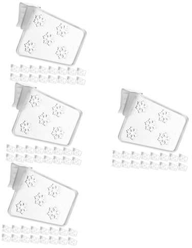 OSALADI 120pezzi Divisori Per Frigorifero Partizioni Regolabili Per Organizzazione e Bevande Facile Installazione Accessori Resistenti