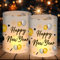 12 Windlicht Tischdeko Silvester, Silvester Deko 2025, Happy New Year Deko, Silvesterdeko Tisch, Neujahr Decoration, Silvester Party Zubehör Kinder Deko Set, Silvester Geschenk, für Teelichter