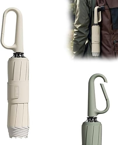 NFDJYDZRMB Kompakter Reise Regenschirm, für Cupra Leon 2012-2020 Herren Und Damen Automatik Taschenschirm,B