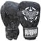 BUDDHA FIGHT WEAR Thailand Boxhandschuhe - Muay Thai - Kickboxen - Kunstleder Innengewebe geruchsdicht - verschiedene Designs (Army Schwarz, 10 Oz)