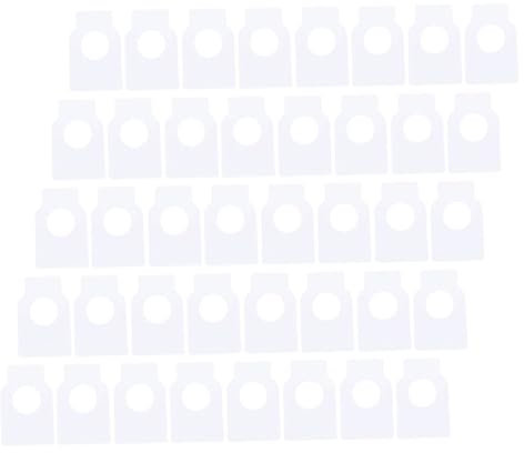 Didiseaon 1set Self Adhesive Labels Bottle Wine Bag Reusable Water Bottle Wine Bottle Boxes for Moving Water Bottle Labels Liquor Wine Labels Hot Sauce Bottles Drink Markers White 200pcs