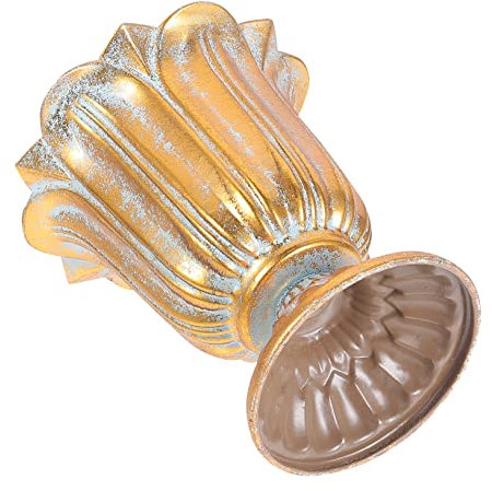 BESPORTBLE Retro Eisen Vase Dekorative Blumenvase Im Europäischen Stil Für Stilvolle Wohnaccessoires Und Arrangements Robuste Gestaltung Für Drinnen Und Draußen