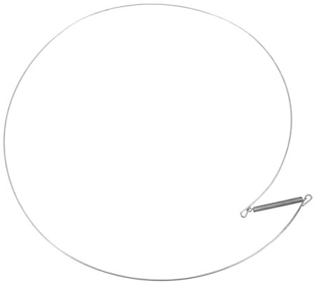 VALICLUD Pince à Ressort De Porte De Lave-linge En Acier Inoxydable 40 Cm, Pièce De Rechange Pour Joint De Porte, Réparation Étanchéité Tambour Machine à Laver à Chargement Par Le Devant