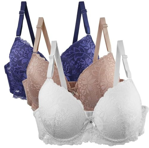 Nuoke Productos elegibles, Sujetador con Aros y Relleno, Sujetador Invisible, Sujetadores reductores, Push up, Sostenes de Mujer sin Aros, Sujetadores Bandeau, Deporte Mujer, Bralette, Bralette