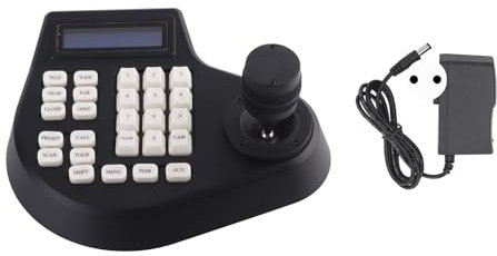 Torvex 3D PTZ Camera Teclado, controlador de joystick PTZ, dispositivo de control de visualización LCD para monitoreo de seguridad