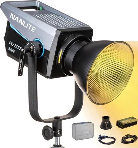 Nanlite FC-500B - Luz de video LED bicolor