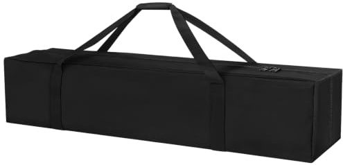 Divove Angeltasche Stativtasche Lichtständer Tragetasche 140X34X34CM, 800D Oxford-Gewebe, Schwerttasche Ski, Zeltstangen, Rutentasche, Sonnenschirme, für Camping, Picknick Und Reisen
