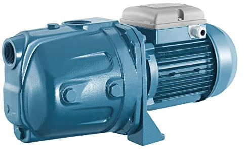 FORAS JA126 Bomba centrífuga autocebante de 230 V – 0,88 kW (1,2 HP) – 70 l/min, altura de extracción de 55 m – Bomba de chorro para abastecimiento de agua doméstica, riego de jardín y vaciado de