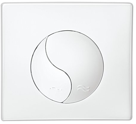 Cornat AP3200 Plaque de déclenchement pour vwc 352/ wek2, Blanc, Multicolore