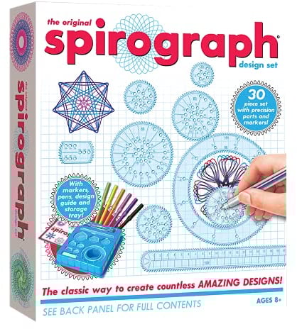 Spirograph - 33975 - Design-set in einer box - Bastelset, Weiß
