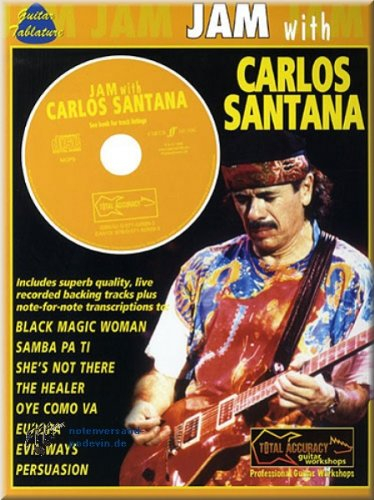 Carlos Santana - Jam with - Gitarre Noten | ©podevin-de [Musiknoten]