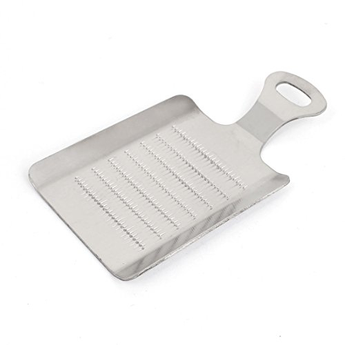 sourcing map Metal Ginger Garlic Wasabi Grater Shredder Grinder Kitchenware 2 Pcs