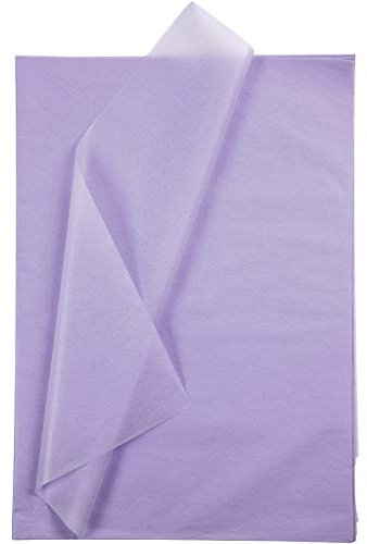 Creavvee Decoupage 1071710 - Papel de seda (50 x 70 cm, 25 hojas, 25 hojas), color lila claro