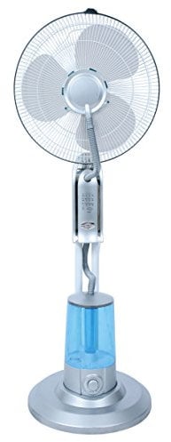 Armour&Danforth TMX1723 Ventilatore a Piantana con Nebulizzatore con Telecomando