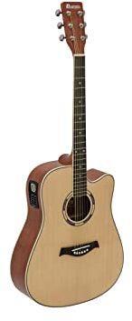 DIMAVERY DR-520 Dreadnought, natur | Western-Gitarre