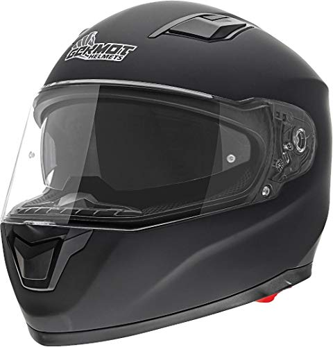 Germot GM 330 Helm Schwarz Matt S (55/56)