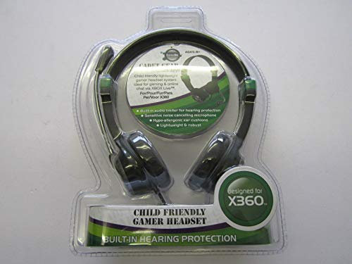 DIXIETREE GameOn Cadet Gear Gamer Headset XC71 Child Friendly Lightweight 4 XBOX 360/LIVE