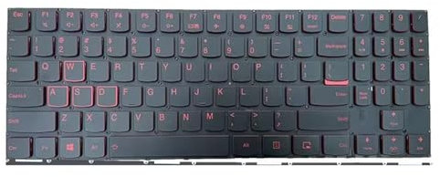 fqparts Replacement Teclado del Ordenador portátil para For Lenovo Legion Y540-17IRH Negro Versión en inglés de EE. UU.
