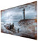 Metallbild Ebbe 3D Effekt Wandbild Unikat handgefertigt Bild Relief B=120cmH=80 cmT=8cm