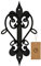 MORIA DESIGN Fahnenhalter Wand 19,5 x 13,5 x 37 cm | Fahnenstange für Hauswand und Balkongeländer | stabil Fahnenmast mit Halterung für 2 Flaggen | Zubehör für Haus, Garten, Balkon & Garage